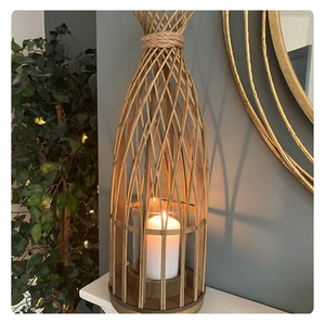 ¡OFERTA LIMITADA! FAROS DE BAMBÚ CON ENERGÍA SOLAR-ILUMINACIÓN EXTERIOR SOSTENIBLE - Product Image 4