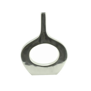 Injecteur Design Argent Fleur Vase Personnalisé Haute Qualité Usine Directe Moderne Décoration De La Maison Accessoires Élégant Élégant - Product Image 1