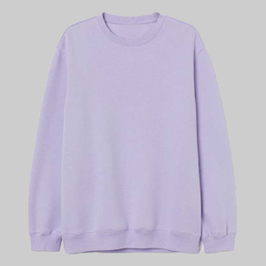 เสื้อสเวตเชิ้ตคอตตอน300gsm คอกลมของผู้หญิงมีฮู้ดคอตตอนเนื้อนุ่มลำลองมีสไตล์ทนทานใช้ได้ทั้งชายและหญิง - Product Image 5