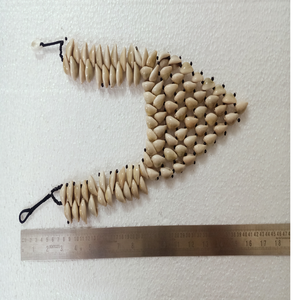 Lampe à sel artisanale en coquille de cauris naturelle sculptée sur mesure avec motif ange pour l'art et les objets de collection - Product Image 6