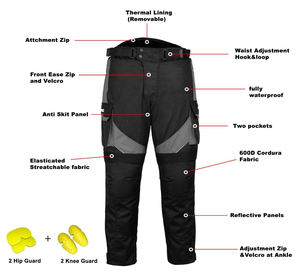 Nueva Chaqueta de Motociclismo para Hombre, Chaqueta de Invierno Impermeable, Traje de Motocicleta Anti-Caídas, Chaqueta de Carreras de Motocross - Product Image 6