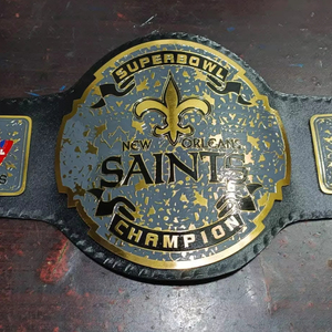 Ceinture de championnat de lutte poids lourd personnalisée de qualité supérieure 6mm d'épaisseur bracelet en cuir véritable souple Arts martiaux personnalisés durables - Product Image 1