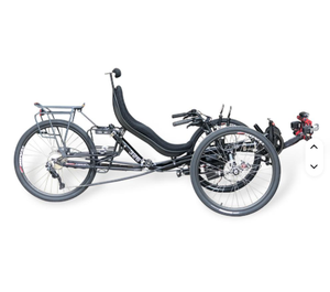 Mejor Oferta: Triciclo Eléctrico Reclinable Abierto de Pasajeros con Motor Central de 48V, Gran Torque y Asiento con Suspensión Única - Product Image 3