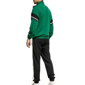 Survêtement de haute qualité pour hommes, vêtements de sport d'exercice décontractés, ensemble deux pièces à manches longues pour entraînement d'hiver pour hommes, vente en gros - Product Image 2