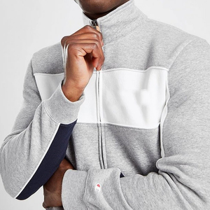 Venta al por mayor de alta calidad a prueba de viento chándal Top Fleece gimnasio ropa deportiva chándal conjunto invierno Casual XL personalizable Logo diseño - Product Image 1