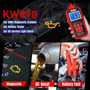 Nouvel Outil de Programmation de Clés de <span class=keywords><strong>Voiture</strong></span> KW890 pour Tous Véhicules avec Fonction de Réinitialisation du Service d'Huile, Compatible Russe et Polonais - Édition 2026 - Product Image 3