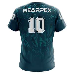 Baskılı Logo Futbol Takımı Forması Ucuz Özel Spor Forması En Yeni Futbol Forması Tasarımları Erkekler İçin Futbol Üniforması - Product Image 3