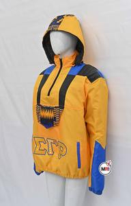 High Quality Customized Quarter Zip up Pullover Hooded Outdoor Windbreaker <b>Jacket</b> Windproof Waterproof Nylon <b>Jacket</b> For Men - Product Image 6