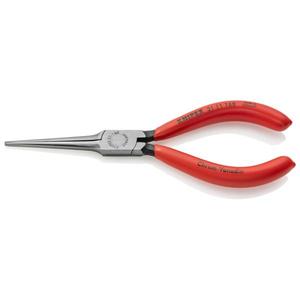 คีมปากแบนเคลือบสีดำของ Knipex คีมปากแหลมพร้อมหัวขัดเงา ด้ามจับเคลือบพลาสติก - Product Image 1
