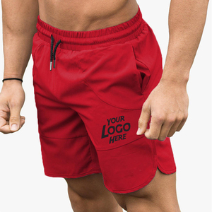 New Fashion 2026 Custom logo Gym Workout Mesh Power Lifting Sublimation Double <b>Layer</b> Shorts For unisex - Product Image 1