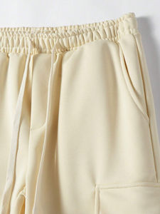 Utilitaire de haute qualité 100% coton plusieurs poches en gros Cargo Shorts lâche pour hommes logo personnalisé coton Cargo Shorts - Product Image 4