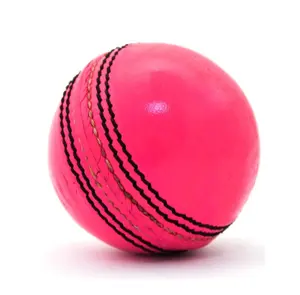 Bola de Cricket para Treinamento de alta Qualidade, cor rosa, bolas de Cricket de Melhor Qualidade usadas, 2024