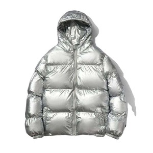 เสื้อแจ็คเก็ตขนเป็ดน้ำหนักเบาสำหรับผู้ชายเสื้อโค้ทผ้าทอเนื้อบางสำหรับฤดูหนาว2025 - Product Image 4