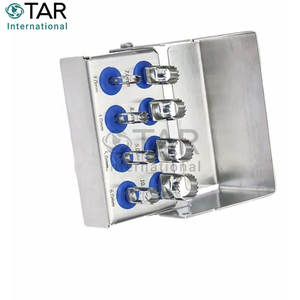 Kit de forets à trépine pour implant dentaire de qualité supérieure 8 pièces ensemble de fraises de coupe d'os chirurgicales polies CE Instruments médicaux de chirurgie buccale - Product Image 5