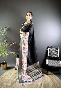 Zalak Soft Spice Silk Designer Sarees réversibles Vêtements indiens et pakistanais pour mariages Diwali Style décontracté Vente en gros en Inde - Product Image 6