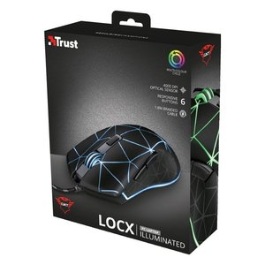 GXT 133 Locx Wired Gaming <b>Mouse</b> 6 Buttons USB Type A Black - Product Image 2