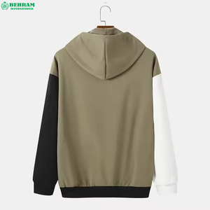 Sweat à capuche personnalisé 2026 en molleton/éponge française délavé à l'acide, 100 % coton écologique, pour le sport et le streetwear - Product Image 2
