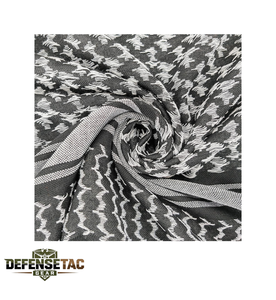 Keffiyeh Tactical Desert Scarf Neck Head Wrap avec Tassel pour Hommes Femmes Explore Land Cotton Shemagh - Product Image 2