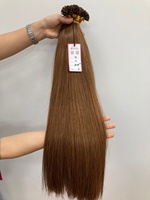 Apohair Prix Usine Extensions de Cheveux 100% Naturels Couleur Brun Clair Cheveux Vierges Vietnamiens Remy Cuticules Alignées Lisses I-tip