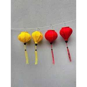 Colorful Hoi An <b>Lantern</b> Handmade Vietnamese Silk Hanging Lamp for Home Decor - Product Image 1