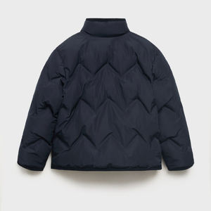 Chaqueta Acolchada Informal para Niñas, Cálida, Ajuste Holgado, Cómoda, Chaqueta de Invierno 2026 para Niñas, Elegante, de Tela Suave - Product Image 4