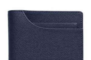 Porte-cartes et porte-monnaie en cuir véritable pour homme, design simple et nouveau, pour les affaires - Product Image 4