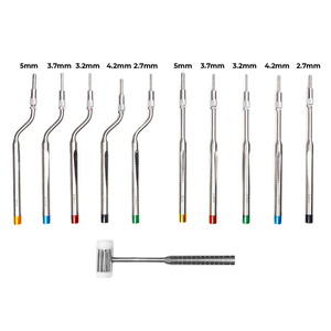 Instrumentos de Cirugía Dental Osteotomes Sinus Lift Punta cóncava Juego curvo Herramientas quirúrgicas Periodontal oral - Product Image 1