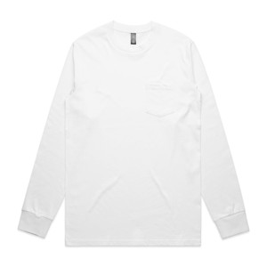 Men's Custom Logo 100% Cotton <b>Plain</b> Blank High Quality Front Pocket Classic Long Sleeve <b>Jumper</b> T-Shirts - Product Image 3