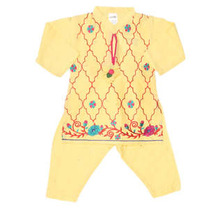 Traje de 2 piezas para niñas recién nacidas - Melocotón - Product Image 2