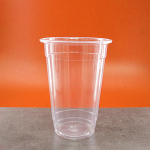 ถ้วยพลาสติก PP แบบใช้แล้วทิ้ง16/24/30ออนซ์ถ้วยพลาสติก PP ใสพร้อมฝาปิดสำหรับกาแฟชามะนาวขนมหวานแบบสมูทตี้ - Product Image 6