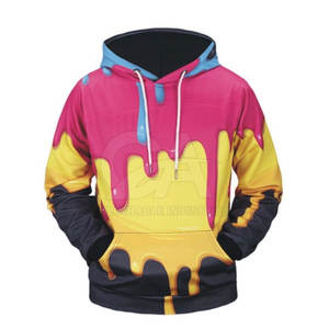 Sudadera con capucha sublimada para hombre Color personalizado Sudaderas con capucha sublimadas con estilo en tela de poliéster 2025 personalizadas - Product Image 1