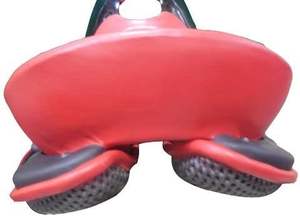 Sillín Endurance de cuero rojo personalizado de 17 "-Comodidad y rendimiento superiores en árbol de fibra de vidrio-Sillín de caballo ligero y duradero - Product Image 2