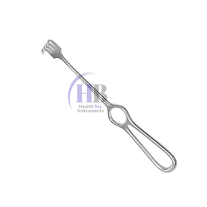Ensemble d'instruments chirurgicaux en acier inoxydable Volkmann Retractor à pointes aiguisées et émoussées pour la chirurgie orthopédique et générale - Product Image 5