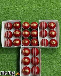 Pelotas de Cricket de Primera Calidad al Por Mayor, al Mejor Precio, Pelotas de Cricket de Calidad para Partidos, 156 g, Tamaño Masculino, Color Rojo, Blanco, Rosa, Amarillo - Product Image 4