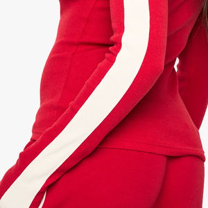 Sudadera Térmica de Color Sólido para Mujer, con Cuello de Cremallera y Diseño, Material Resistente para Invierno 2026, Fabricante OEM para Compradores al por Mayor - Product Image 6