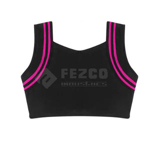 Les uniformes confortables de danse ont fait le tissu mou de polyester pour les uniformes supérieurs de danse de représentation - Product Image 6