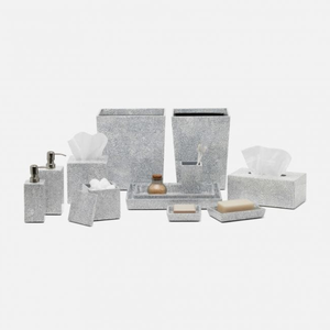 Juego de accesorios de baño de lujo de cáscara de huevo de nueve piezas de alta calidad, buen precio, decoración del hogar, mayoristas de Vietnam para residentes de hoteles - Product Image 2