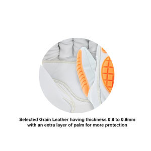 2025 cuir de haute qualité avec protection TPR gants de mécanicien d'impact gants de travail polyvalents - Product Image 2