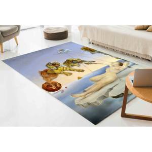 Alfombras Dali Pomegranate, Alfombras Salvador Dali, Alfombras Dream Caused, Alfombra Suave Famosa, Alfombra Suave No Tejida - Product Image 4