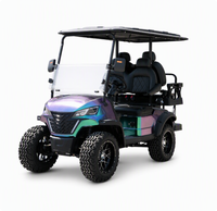 Voiturette de golf électrique UCB-12 efficace 4 places, moteur puissant, véhicule de mobilité de luxe pour la communauté, prix d'achat en gros