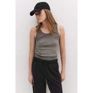 Body de Estilo Casual con Lavado al Aceite, Sin Mangas, con Logotipo en la Parte Delantera - Product Image 1