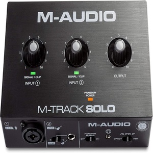 Interfaz de Audio USB M-AUDIO M-Track Solo - Product Image 1