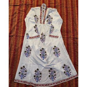 Vestido Largo Estampado a Mano, Estilo Casual Elegante, Diseño Personalizado para Ocasiones Diurnas, Talla XS, Lavable, Cintura Natural, ODM - Product Image 5