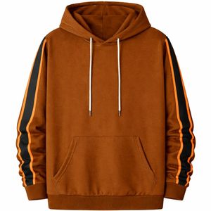 Conjuntos Deportivos Casuales de Invierno para Hombre con Capucha y Cintura Elástica de Secado Rápido con Logotipo Personalizado - 100% Algodón Felpa Manga Larga OEM - Product Image 3