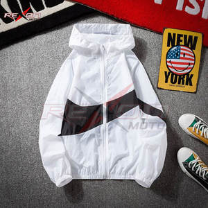 Veste coupe-vent d'hiver pour homme en toile écologique, séchage rapide, imperméable, anti-UV, à capuche, dernier design, vente en gros, pull-over - Product Image 2