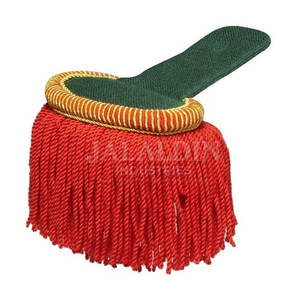 Cordones y Insignias de Tela 3D Bordados en Oro Hechos a Medida - Accesorios de Uniforme para Estilo de Moda, Epaulettes - Product Image 3