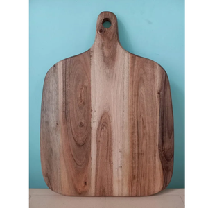 Tabla de Cortar de Madera de Resina Epoxi Sostenible de Primera Calidad, 2.0 cm de Grosor, Forma Rectangular para Cocina, Decoración de Mesa de Barbacoa, Estilo Indio - Product Image 1