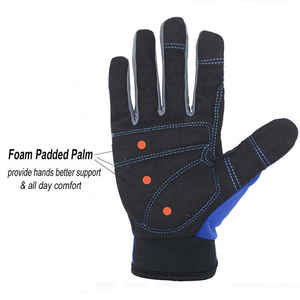 Gants de travail de sécurité avec logo personnalisé Gants de mécanicien résistants aux produits chimiques très résistants Gants industriels anticoupure - Product Image 3