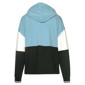 Sweat à capuche imprimé pour homme, hiver, 2 panneaux de couleur, nouveau style, vente chaude, pull confortable, tailles plus grandes, fermeture éclair 3/4 - Product Image 4