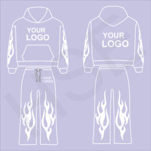 Ensemble de survêtement pour homme, sweat-shirt de sport et pantalon de jogging, tenue 2 pièces - Product Image 5